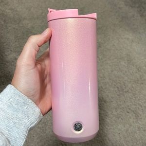 Starbucks pink stainless steel 12 oz tumbler